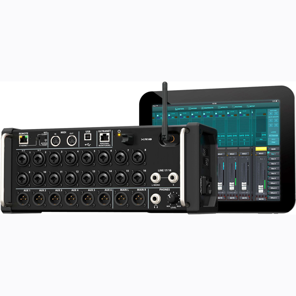 XR18 18进8出数字音频处理器