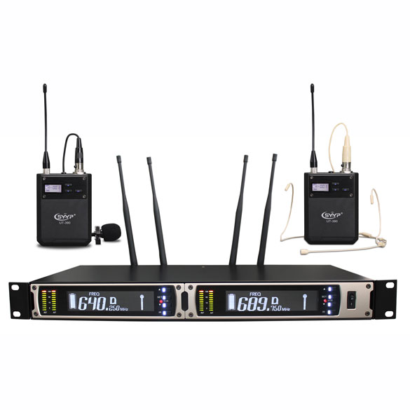 UR-390 真分集头戴领夹无线麦克风